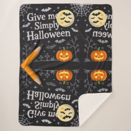 Geometric Pattern Sherpa Blanket シェルパブランケット