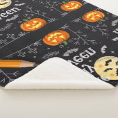 Geometric Pattern Sherpa Blanket シェルパブランケット (3/4)