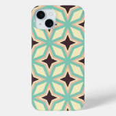 Geometric pattern with alternating dark star shape Case-Mate iPhoneケース (裏面)