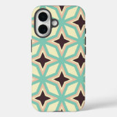 Geometric pattern with alternating dark star shape Case-Mate iPhoneケース (裏面)
