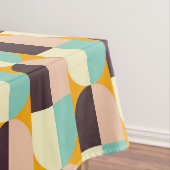 Geometric pattern with overlapping half-circles テーブルクロス (インサイチュ)