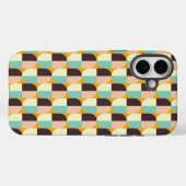 Geometric pattern with overlapping half-circles Case-Mate iPhoneケース (裏面 (横))