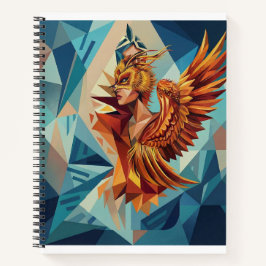 Geometric Phoenix Art Notebook ノートブック
