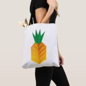 Geometric Pineapple トートバッグ (クローズアップ)