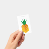 Geometric Pineapple バッジ (手持ち)