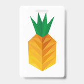 Geometric Pineapple バッジ (裏面)