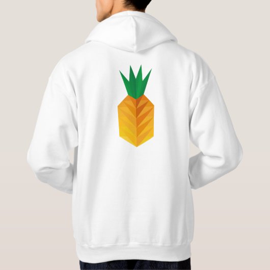 Geometric Pineapple パーカ (裏面)