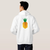 Geometric Pineapple パーカ (裏面フル)