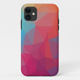 Geometric pink_iphone iPhone 11 ケース