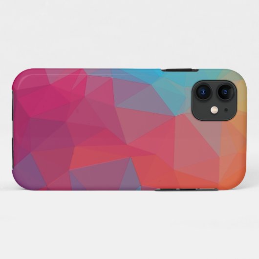 Geometric pink_iphone Case-Mate iPhoneケース (裏面(横))