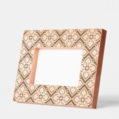 Geometric Pixel Pattern Floral Landscape Size レーザー彫刻フレーム (左)