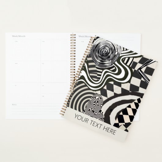 Geometric planner abstract modern simple trendy プランナー手帳 (ディスプレー)