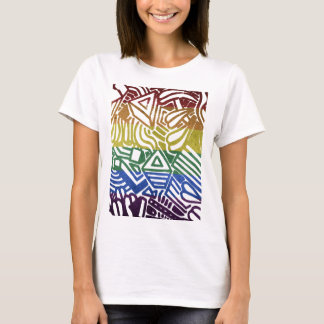 Geometric Print Tシャツ