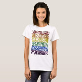 Geometric Print Tシャツ (正面フル)