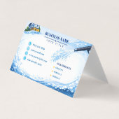 Geometric Residential pressure washing Flow 名刺 (正面)