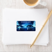 Geometric Residential Pressure Washing Glow ラベル (インサイチュ)