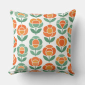 Geometric Rose Love クッション (正面)