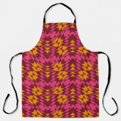 Geometric seamless pattern エプロン (正面)
