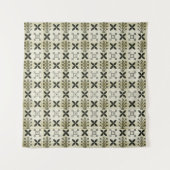 Geometric Seamless pattern background. Batik desig タペストリー (正面)