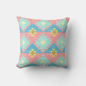 Geometric seamless pattern design, home decor ide クッション (正面)