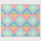 Geometric seamless pattern design, home decor ide ラッピングペーパー (フラット)