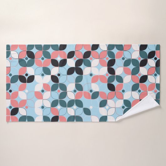 geometric seamless pattern designgeometric,abstrac バスタオル (バスタオル)