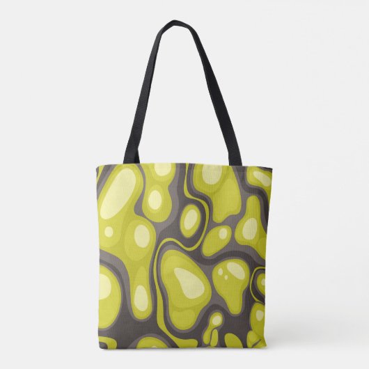 Geometric seamless pattern from spots. Abstract ca トートバッグ (裏面)