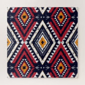 Geometric Sonic Oriental：シームレ伝統的ス ジグソーパズル (横)