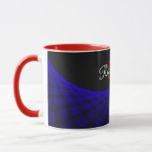 Geometric Space Carpet Coffee Mug マグカップ (左)