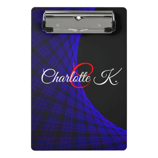 Geometric Space Carpet Mini Clipboard ミニクリップボード (正面)