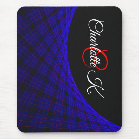 Geometric Space Carpet Mouse Pad マウスパッド (正面)