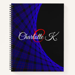 Geometric Space Carpet Spiral Notebook ノートブック
