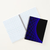 Geometric Space Carpet Spiral Notebook ノートブック (内部)