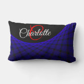 Geometric Space Carpet Throw Pillow ランバークッション (裏面)