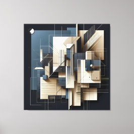 Geometric Spatial Framework キャンバスプリント