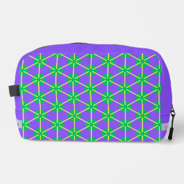 Geometric Starburst in Purple, Green and Yellow ドップキット