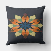 Geometric Symphony: Balance in pillow  クッション (裏面)