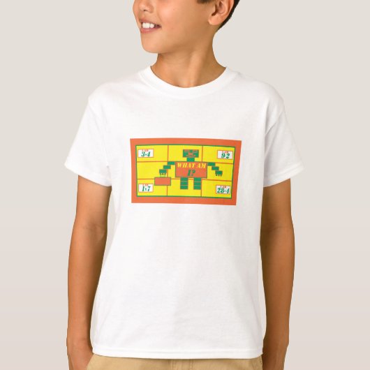 Geometric-T-Shirt-Rectangle-Age 7 Tシャツ (正面)