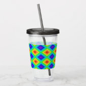 Geometric Topography - Acrylic Tumbler アクリルタンブラー (左)