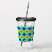 Geometric Topography - Acrylic Tumbler アクリルタンブラー (裏面)