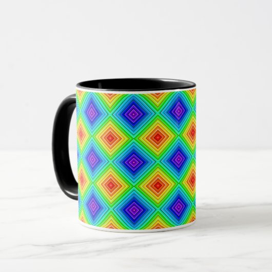 Geometric Topography - Combo Mug マグカップ (正面左)