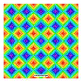 Geometric Topography (pattern) - Photo Print フォトプリント (正面)