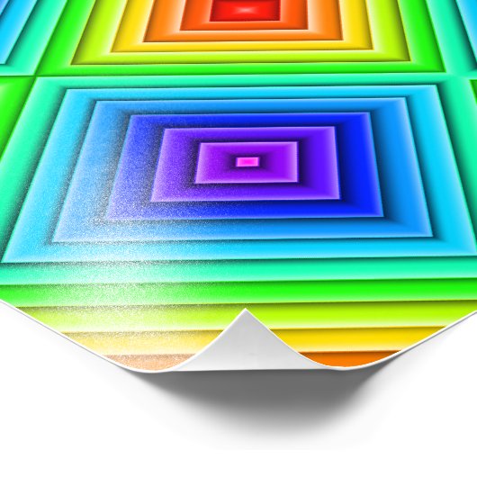 Geometric Topography (pattern) - Photo Print フォトプリント (角)