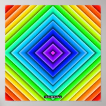 Geometric Topography (single) - ポスター印刷