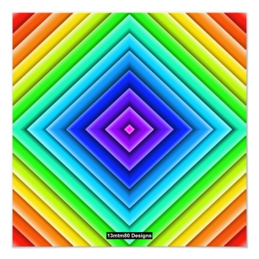 Geometric Topography (single) - 写真プリント フォトプリント (正面)