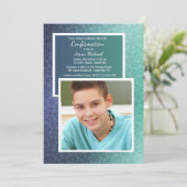 Geometric Trianglesフォト招待状 招待状 (スタンド正面)