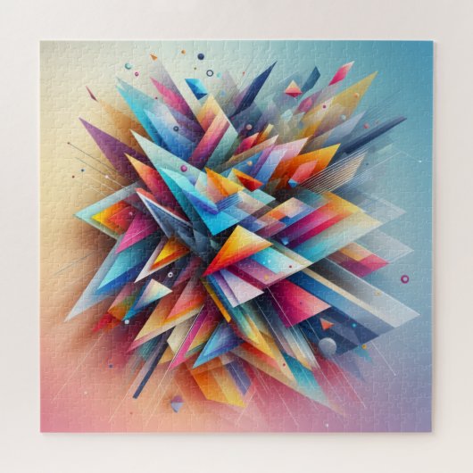 Geometric Triangles ジグソーパズル (横)