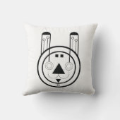 Geometric Usagi Rabbit Zodiac クッション (裏面)