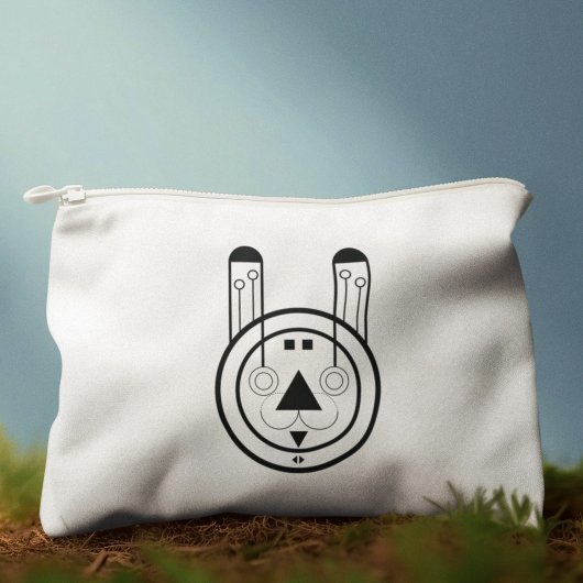 Geometric Usagi Rabbit Zodiac Pouch アクセサリーポーチ