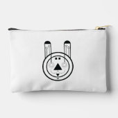 Geometric Usagi Rabbit Zodiac Pouch アクセサリーポーチ (裏面)